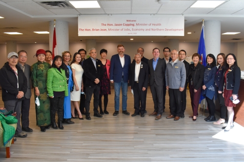 Visit from the Honourable Jason Copping, Minister of Health, and the Honourable Brian Jean, Minister of Economy, Jobs &amp; Northern Development