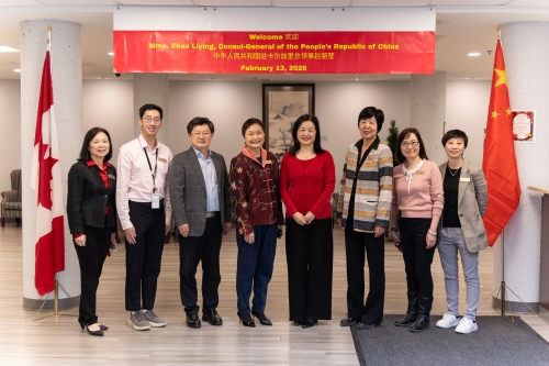 Visit From Consul General of People&rsquo;s Republic of China, Madam Zhao Liying