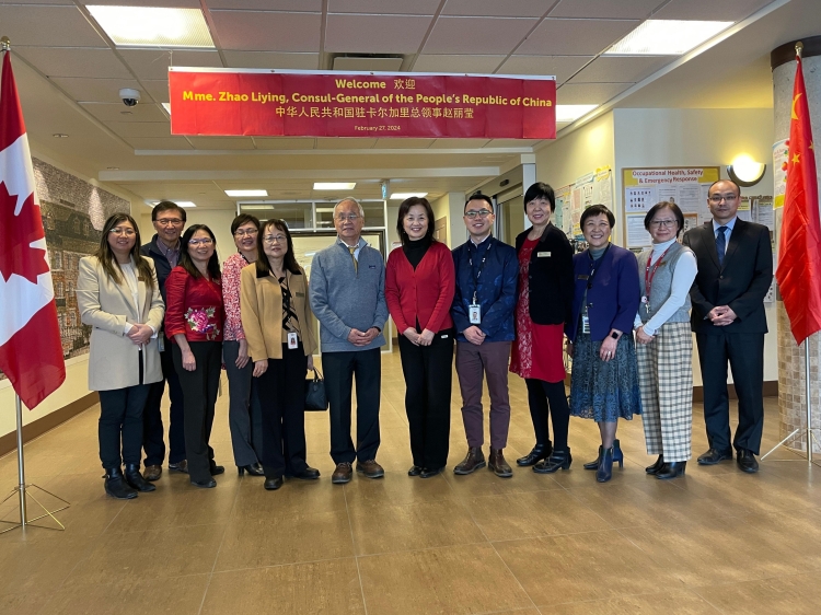 Visit From Consul General of People’s Republic of China, Madam Zhao Liying